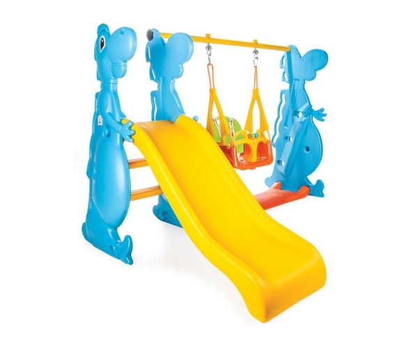 Κούνια Τσουλήθρα & κούνια Dino Slide and Swing set Pilsan 06099