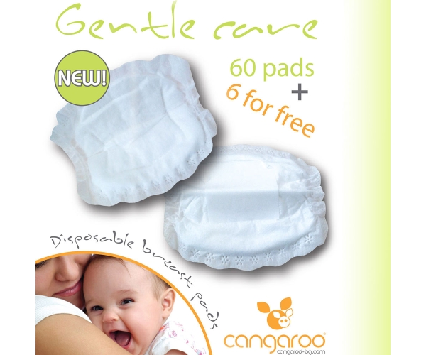 Επιθέματα Στήθους υποαλλεργικά Gentle Care Cangaroo 3800146260149