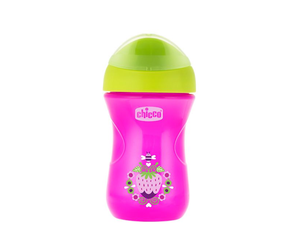 Κύπελλο Easy 266ml Pink/Green Chicco 06961-10